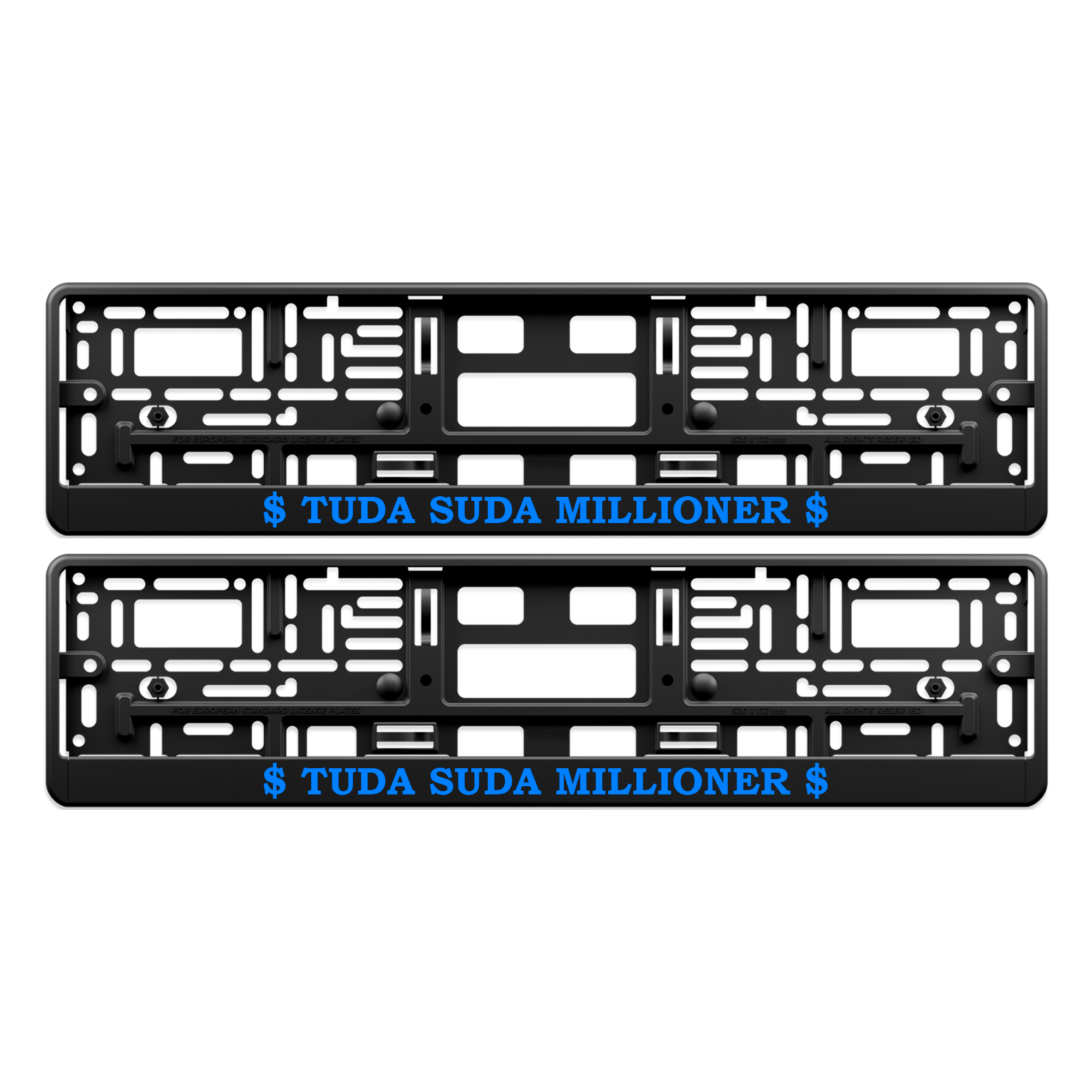 $ TUDA SUDA MILLIONER $